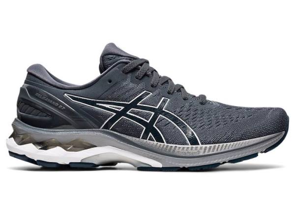 Asics Hardloopschoenen Heren, GEL-KAYANO Grijs/Blauw - Asics Vintage Sneakers | B7120398-SU